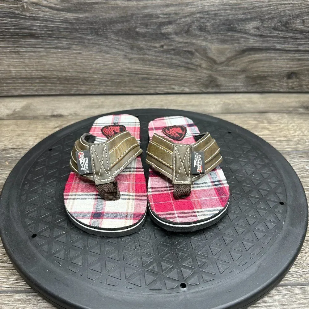 Justin Flip Flops Toddler Size 10/11 Sandals